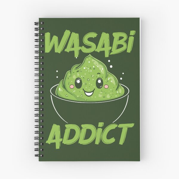 Item preview, Wasabi Addict Cute Japanese Kawaii Food designed and sold by Maljonic.