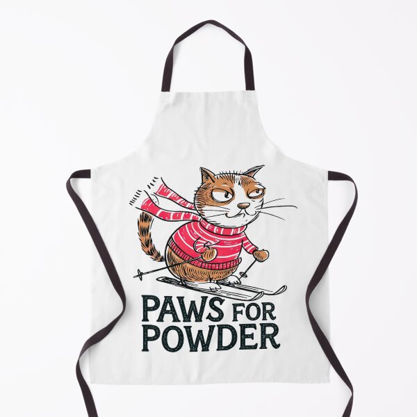 Item preview, Cat Ski - Paws for Powder designed and sold by mArtWear.