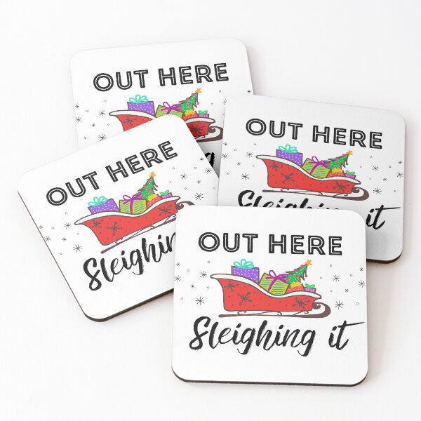 Item preview, Out Here Sleighing It designed and sold by colorfulcraig.