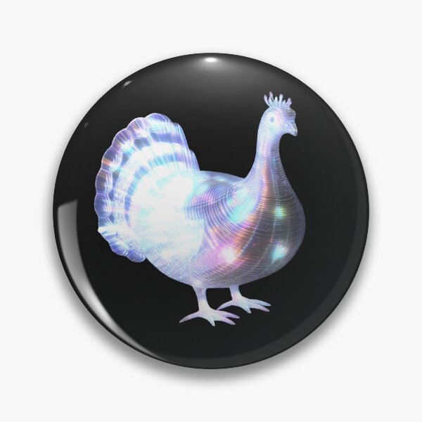 Item preview, Shimmering Thanksgiving Turkey designed and sold by AI-Only Creations.