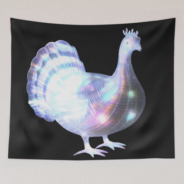 Item preview, Shimmering Thanksgiving Turkey designed and sold by AI-Only Creations.
