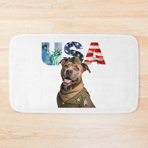 Item preview, Sgt. Stubby American Flag | Patriotic Dog designed and sold by Colorful-Garden.