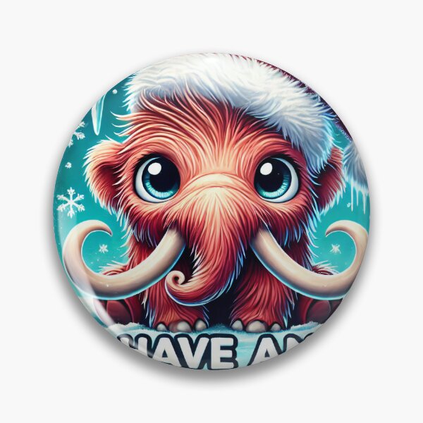 Item preview, Have an Ice Day Mammoth Christmas Design designed and sold by leyfinder.