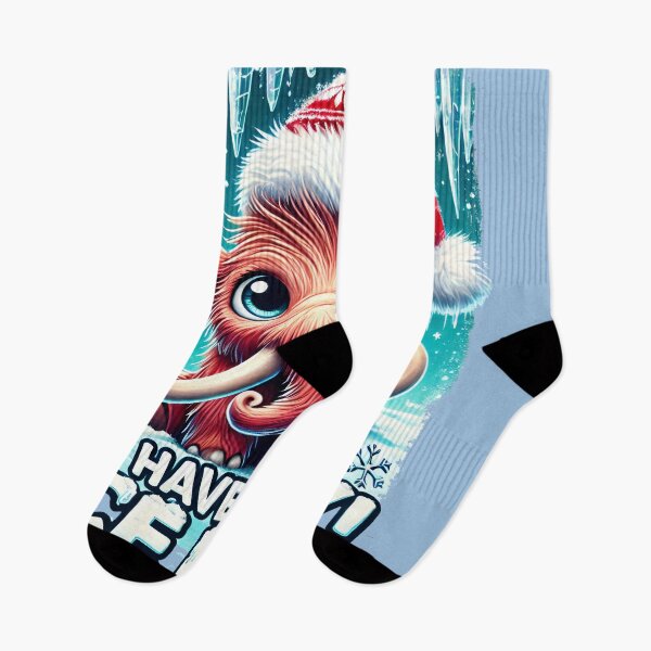 Item preview, Have an Ice Day Mammoth Christmas Design designed and sold by leyfinder.