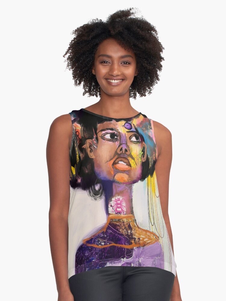 Item preview, Sleeveless Top designed and sold by Hyssopartz.