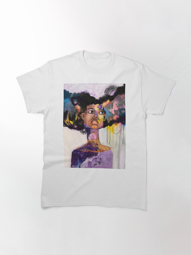 Thumbnail 3 of 7, Classic T-Shirt, Portrait One 2024 designed and sold by Hyssopartz.
