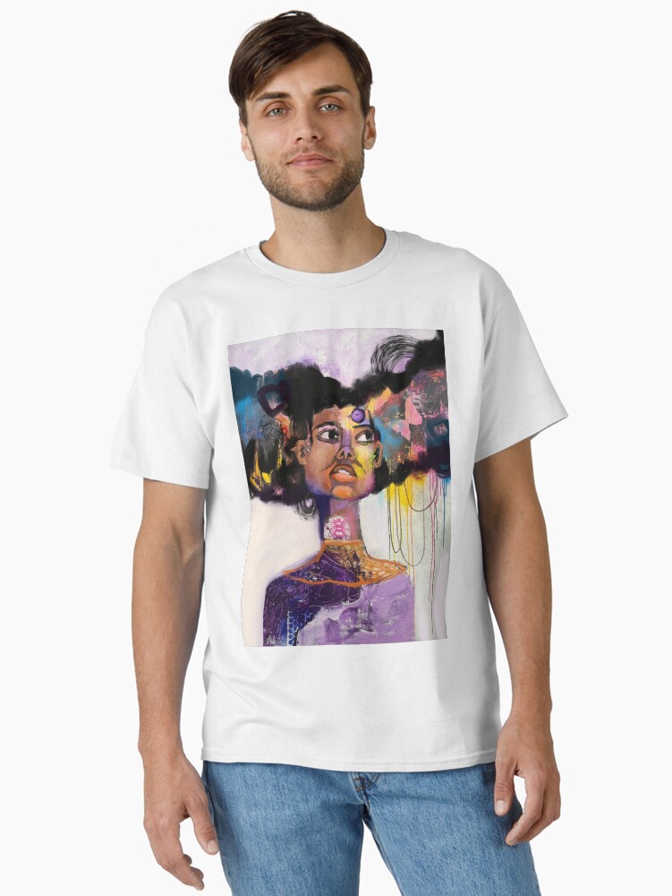 Thumbnail 1 of 7, Classic T-Shirt, Portrait One 2024 designed and sold by Hyssopartz.
