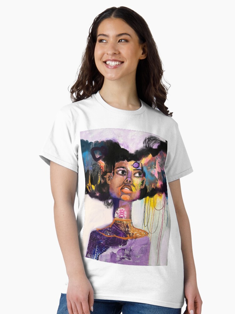Thumbnail 2 of 7, Classic T-Shirt, Portrait One 2024 designed and sold by Hyssopartz.