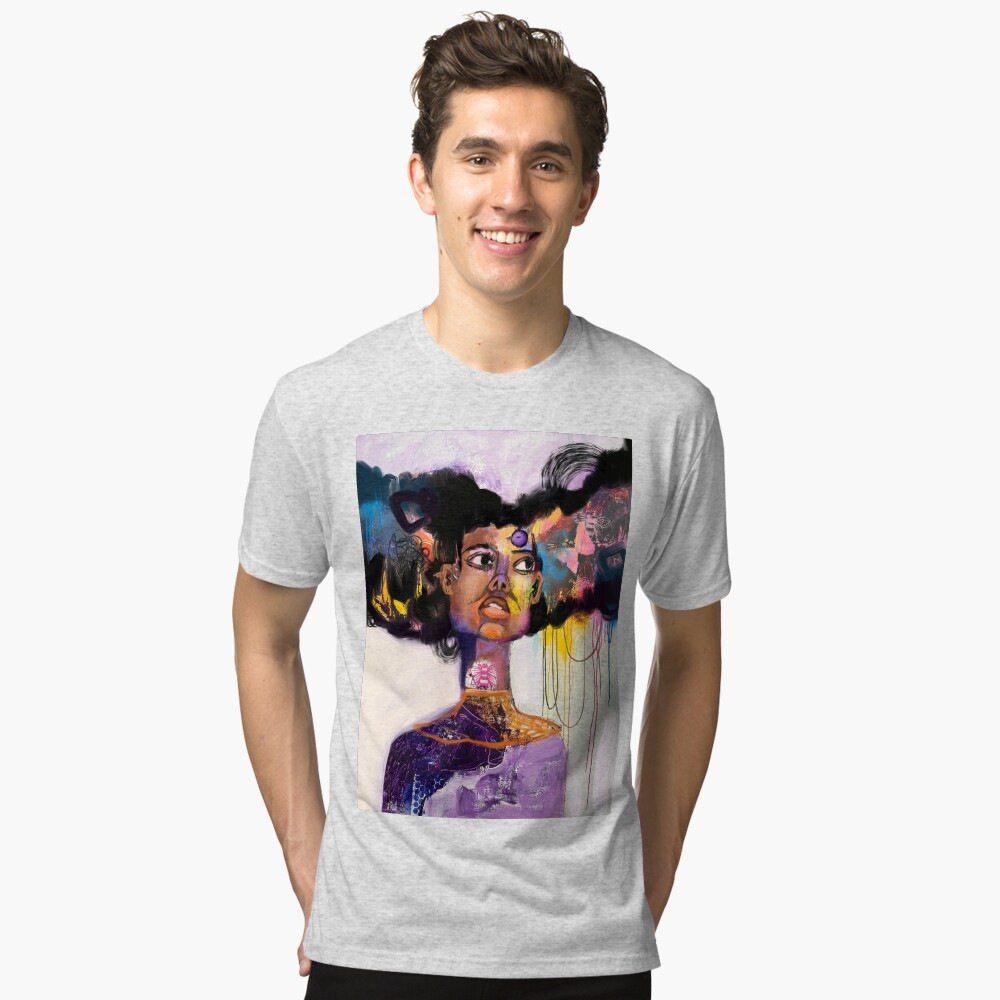 Item preview, Tri-blend T-Shirt designed and sold by Hyssopartz.