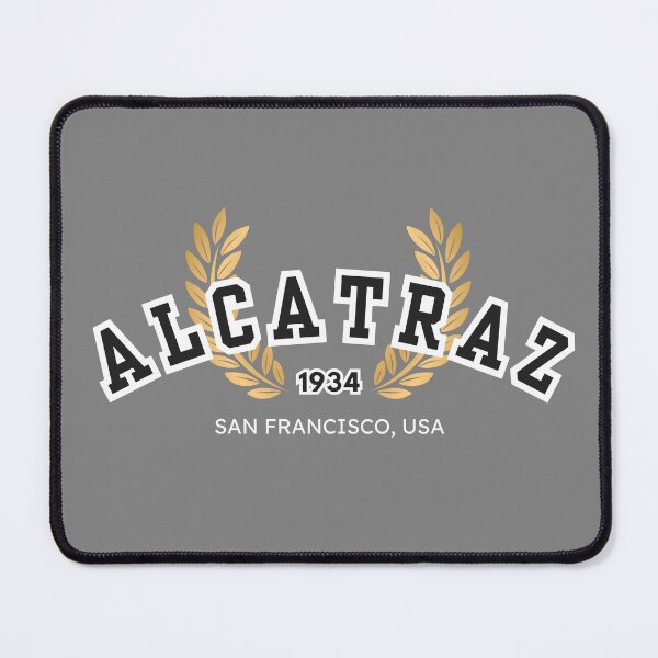 Item preview, Alcatraz Prison “Varsity,” Black and White designed and sold by UNK-Fatigues.