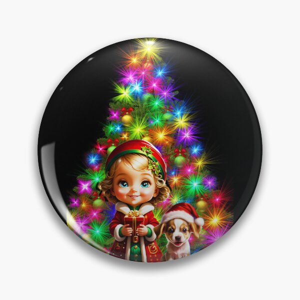 Item preview, LIL ONE AND PUP WISH YOU A MERRY CHRISTMAS designed and sold by Tammera.