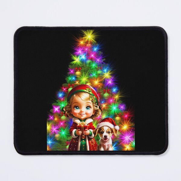 Item preview, LIL ONE AND PUP WISH YOU A MERRY CHRISTMAS designed and sold by Tammera.