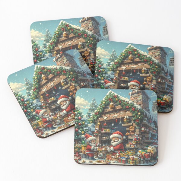Item preview, The Busy Elves’ Toy Workshop designed and sold by PiNGGoGoRi.