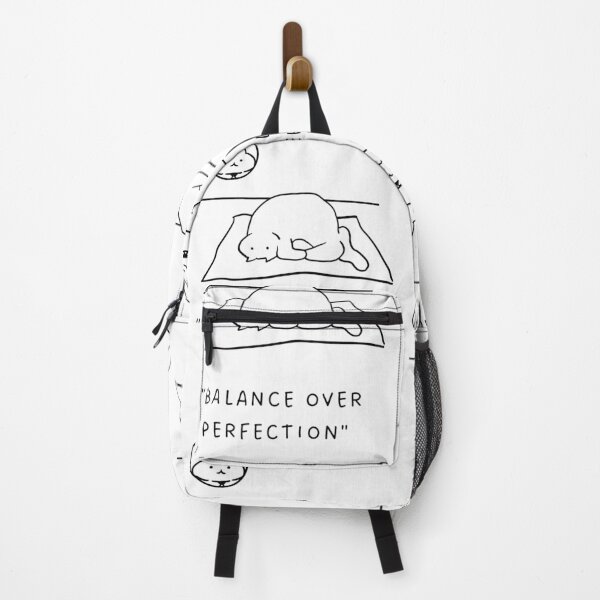Item preview, Balance Over Perfection | Yoga Cat Illustration designed and sold by RM-Journey.