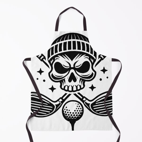Item preview, Skull and Golf Print designed and sold by ChartGifts.