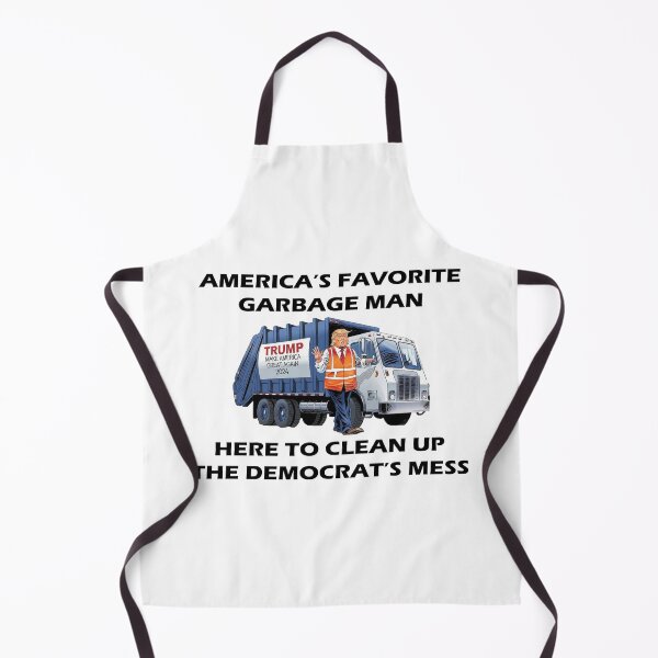 Item preview, Donald Trump President 2024 Americas Favorite Garbage Man Here to Clean Up the Democrats Mess designed and sold by FNStickers.