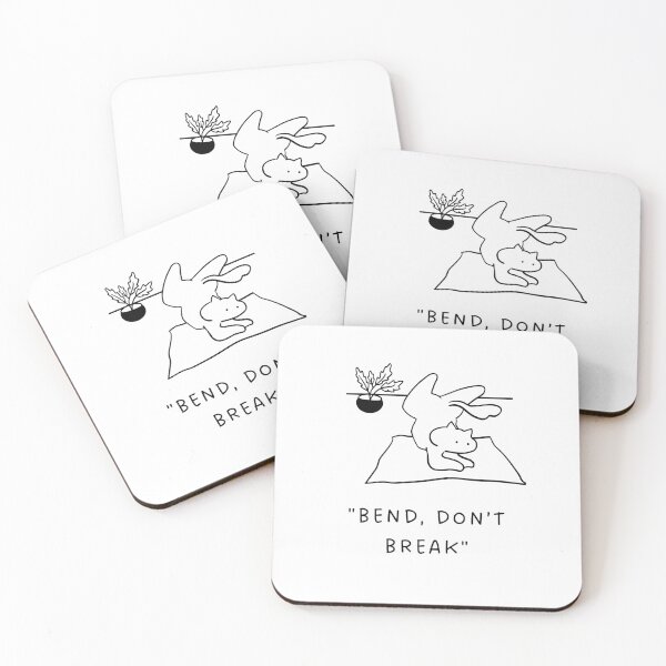 Item preview, Bend, Don’t Break | Yoga Cat Illustration designed and sold by RM-Journey.