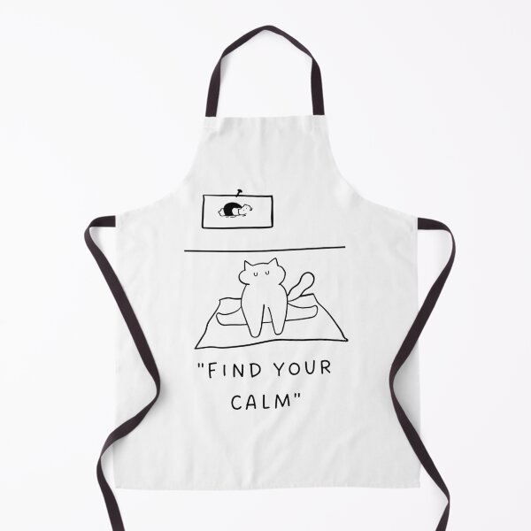 Item preview, Find Your Calm | Yoga Cat Illustration designed and sold by RM-Journey.