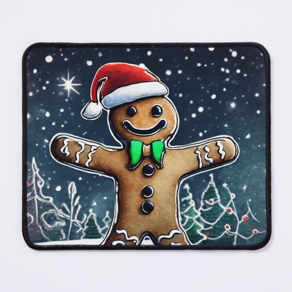 Item preview, Copy of Christmas and Holiday Gingerbread man - Watercolor & Ink 23 designed and sold by KBMediaArt.