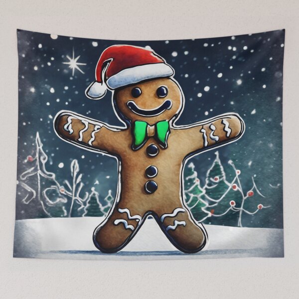Item preview, Copy of Christmas and Holiday Gingerbread man - Watercolor & Ink 23 designed and sold by KBMediaArt.