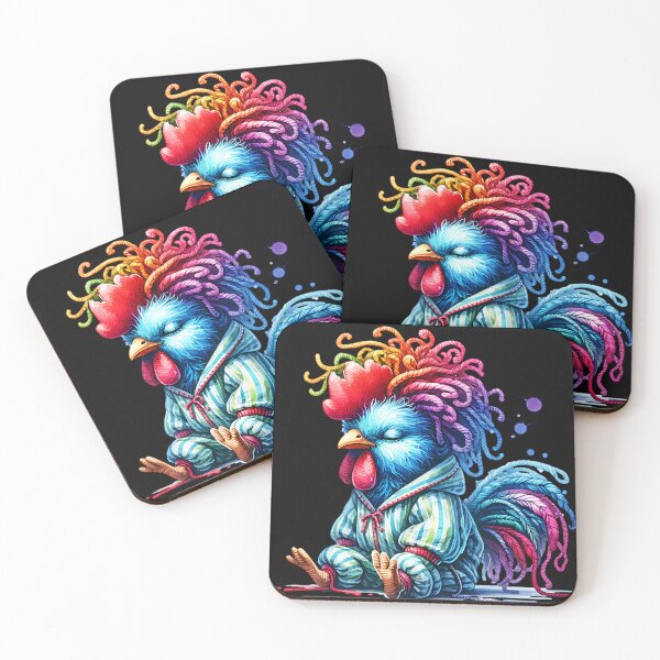 Item preview, Funny Meditating Rooster designed and sold by AwesomeBeyondLimits.