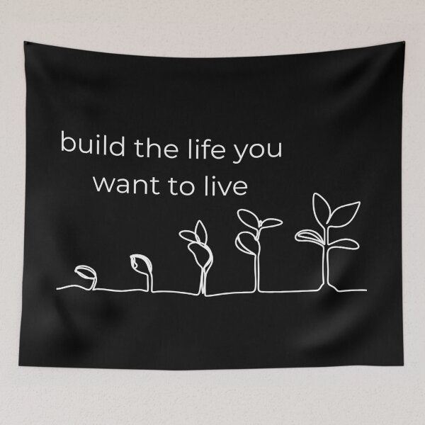 Item preview, build the life you want to live designed and sold by successmom.