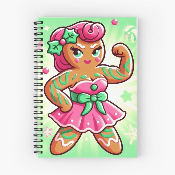 Aperçu de l'œuvre Biscuit de Noël en pain d'épice féministe vintage Rosie The Riveter créée et vendue par FaydeFlora.