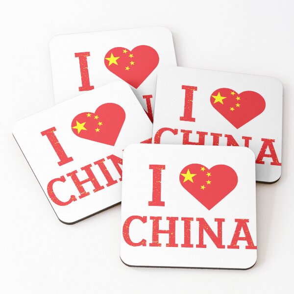 Item preview, I Love China Design with Heart for China Lovers designed and sold by SwanAndStone.