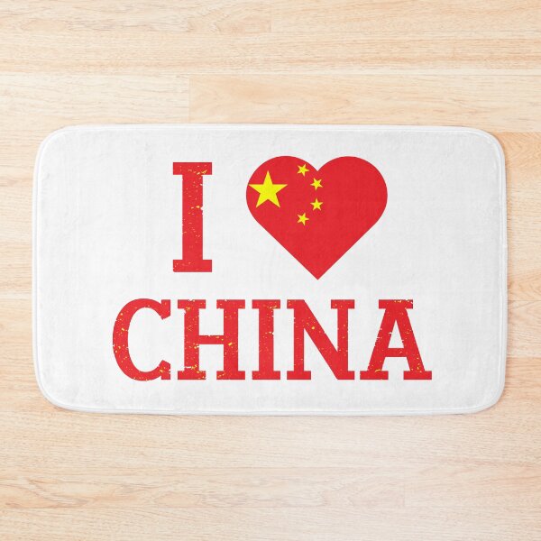 Item preview, I Love China Design with Heart for China Lovers designed and sold by SwanAndStone.