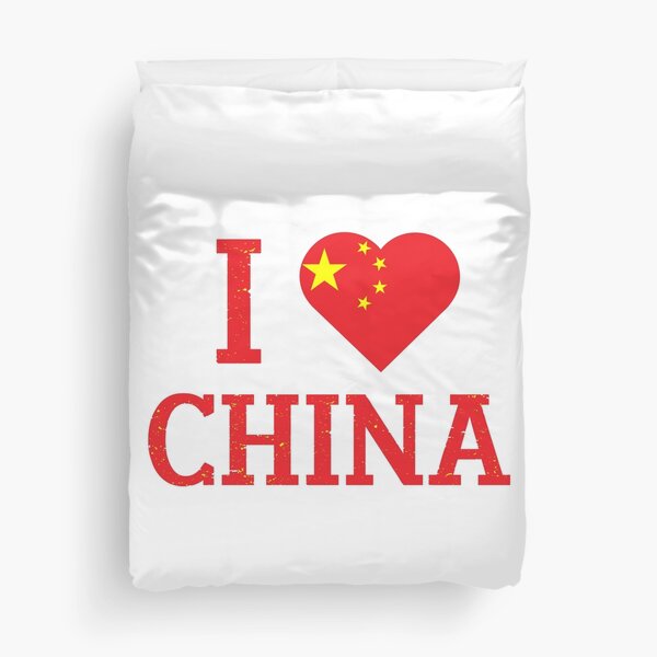Item preview, I Love China Design with Heart for China Lovers designed and sold by SwanAndStone.