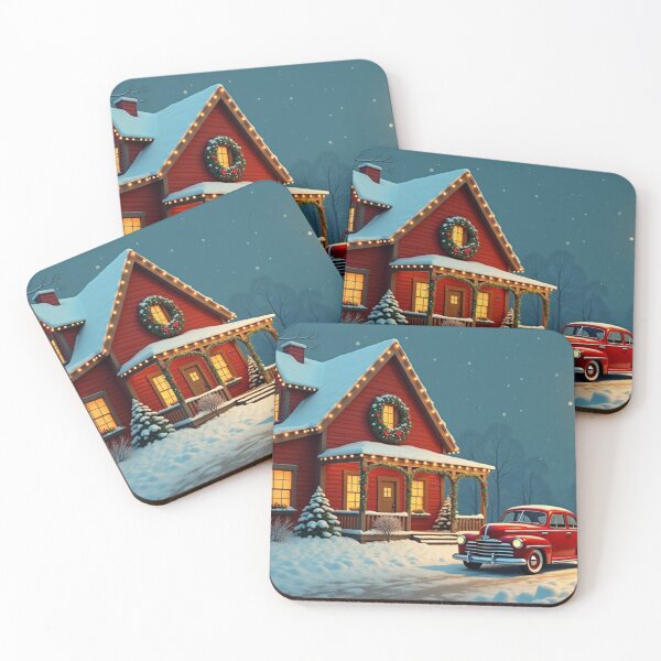 Item preview, 1950'S VINTAGE CHRISTMAS ART #4 designed and sold by Arts4U.