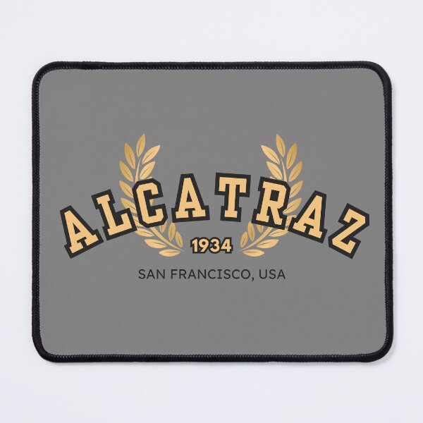 Item preview, Alcatraz Prison “Varsity,” Gold and Black designed and sold by UNK-Fatigues.