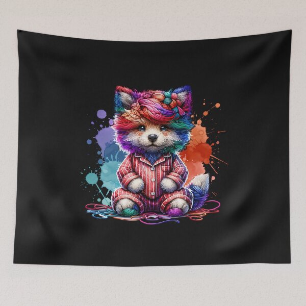 Item preview, Adorable Rainbow Puppy  designed and sold by AwesomeBeyondLimits.