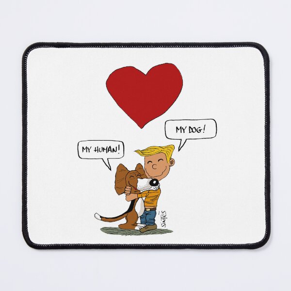 Item preview, Little Boy & Little Dog (with text) designed and sold by Eric Sintès.