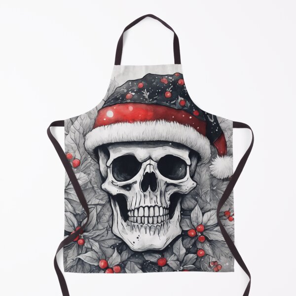 Item preview, Christmas and Holiday Skeleton - Watercolor & Ink 2 designed and sold by KBMediaArt.