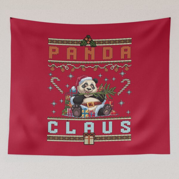 Item preview, Panda Claus Ugly Christmas Sweater designed and sold by BaKaT-s.