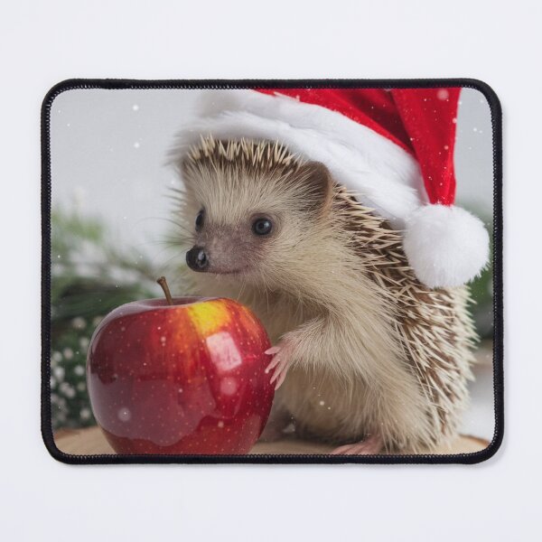 Item preview, Cute Christmas Hedgehog, Christmas designed and sold by DZIERANA.