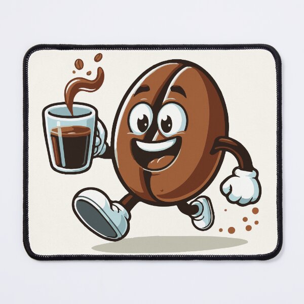Item preview, Happy Coffee Bean Running designed and sold by -DEEWOLF-.