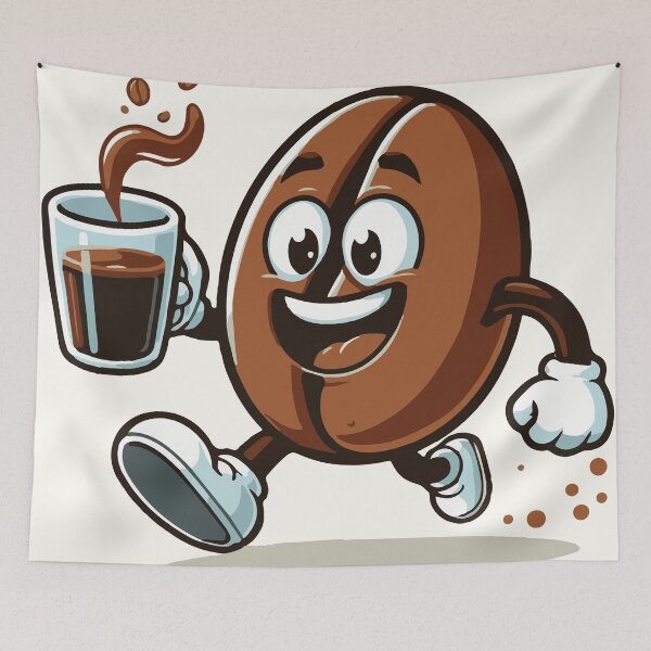 Item preview, Happy Coffee Bean Running designed and sold by -DEEWOLF-.