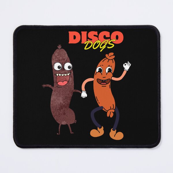 Item preview, Disco Dogs - Funny T-Shirt With Funny Sausages For Everyone designed and sold by Creomix.