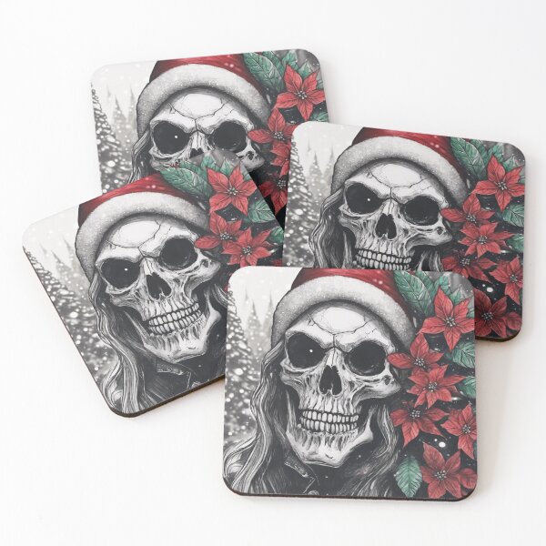 Item preview, Christmas and Holiday Skeleton - Watercolor & Ink 3 designed and sold by KBMediaArt.