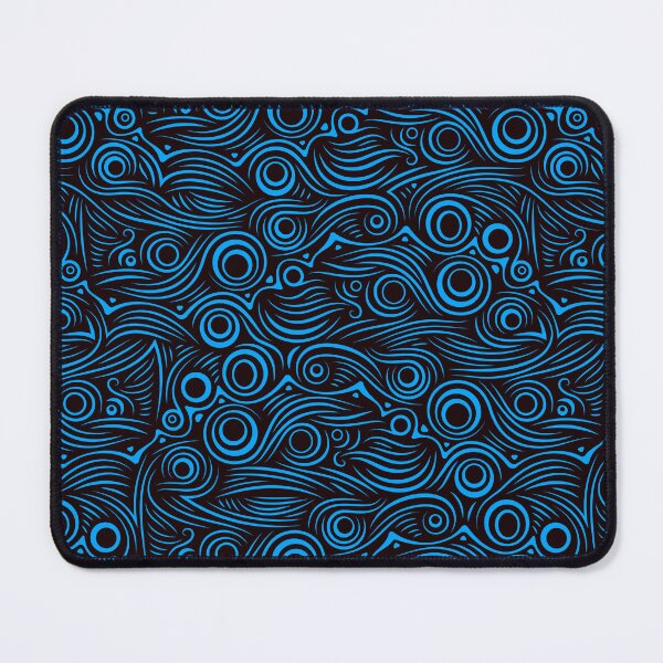 Item preview, Sheikah Pattern (Electric Blue) designed and sold by purlinka.
