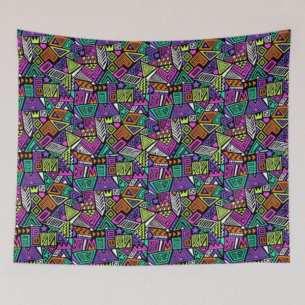 Item preview, Pattern Retro Memphis Geometric  designed and sold by ArtLab-store.