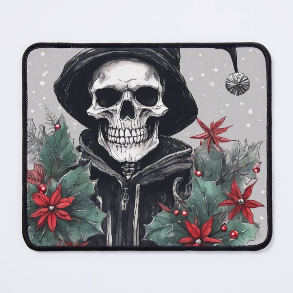 Item preview, Christmas and Holiday Skeleton - Watercolor & Ink 5 designed and sold by KBMediaArt.