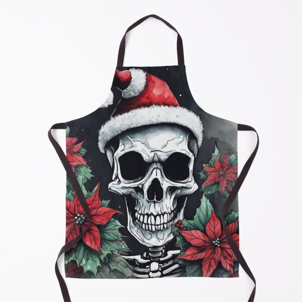 Item preview, Christmas and Holiday Skeleton - Watercolor & Ink 6 designed and sold by KBMediaArt.