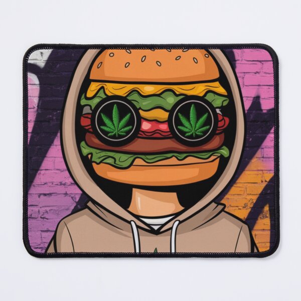 Item preview, Chuckle Sandwich Hamburger Food Justice Fast Fashion Cheese Burger designed and sold by ShopSunday.