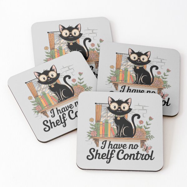 Item preview, Adorable Cat on Bookshelf - Cute Design for Book and Cat Lovers designed and sold by love3617.