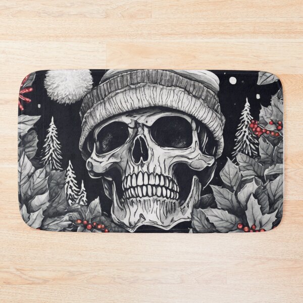 Item preview, Christmas and Holiday Skeleton - Watercolor & Ink 7 designed and sold by KBMediaArt.