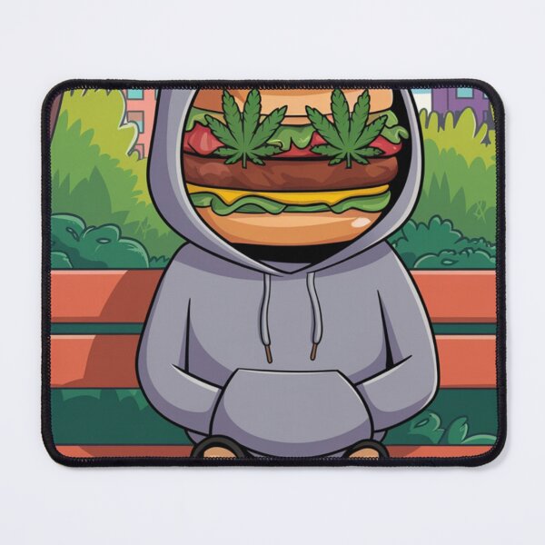 Item preview, Chuckle Sandwich Hamburger Food Justice Fast Fashion Cheese Burger designed and sold by ShopSunday.
