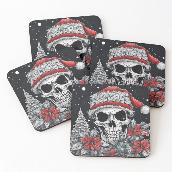 Item preview, Christmas and Holiday Skeleton - Watercolor & Ink 8 designed and sold by KBMediaArt.